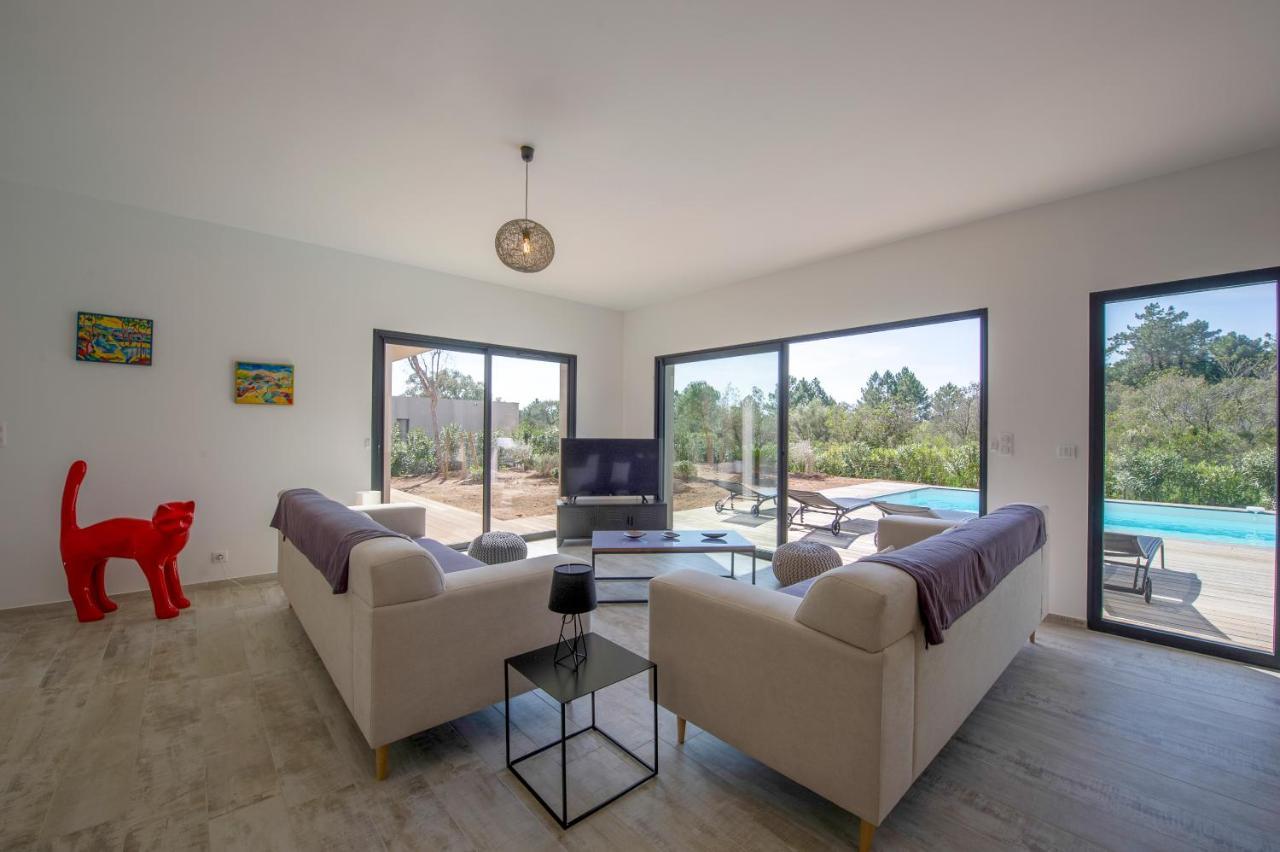 Villa Calme Luxueuse Et Proche Plage Saint-Cyprien Lecci Exteriér fotografie